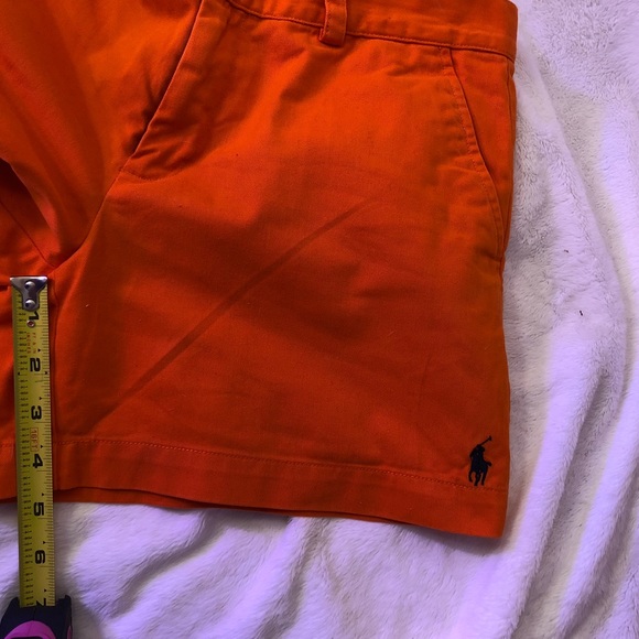 NWOT- Ralph Lauren Orange shorts - Picture 8 of 8